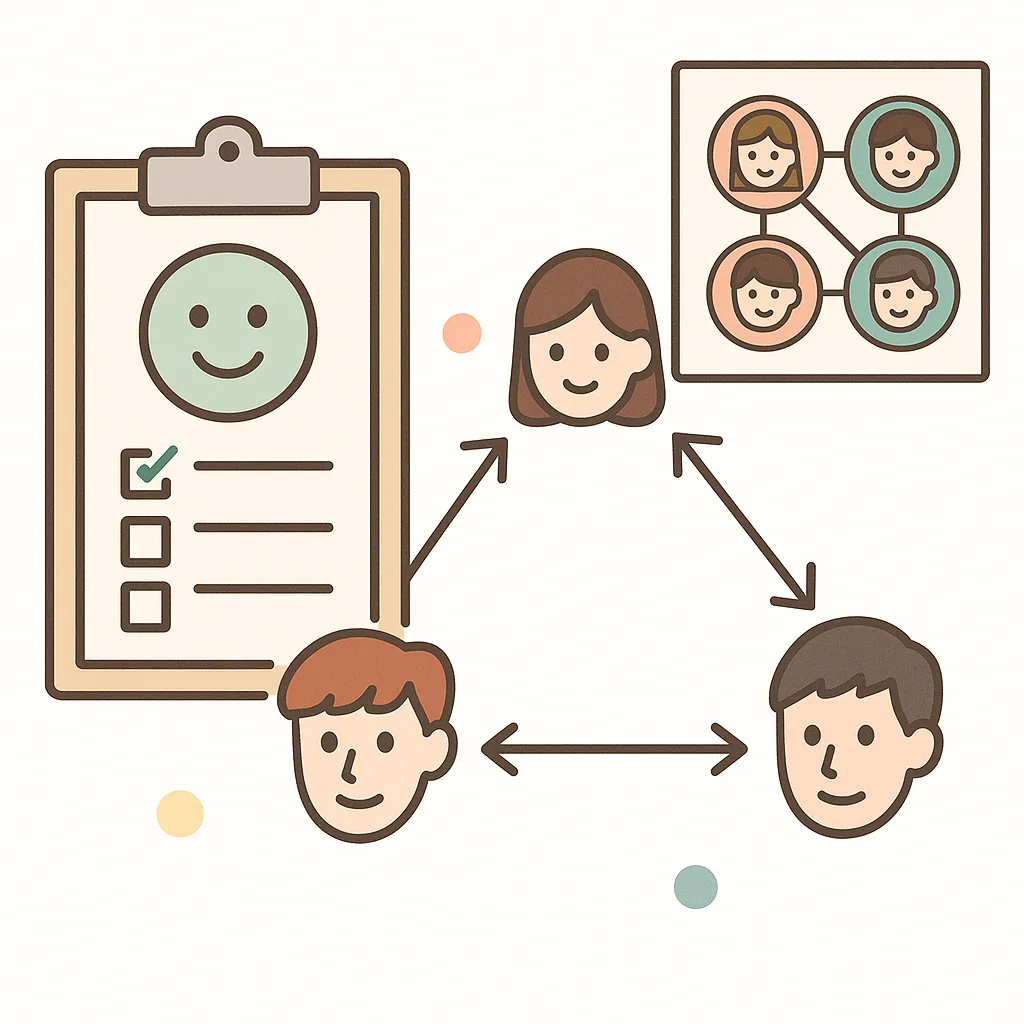 性格診断 相関図